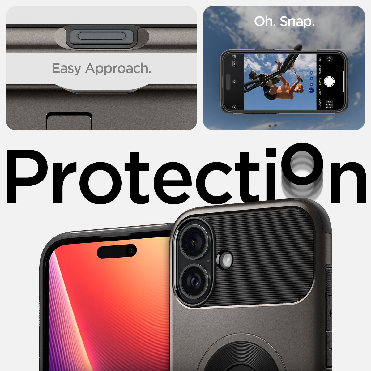 iPhone 16 Series - Slim Armor (Mag Fit)