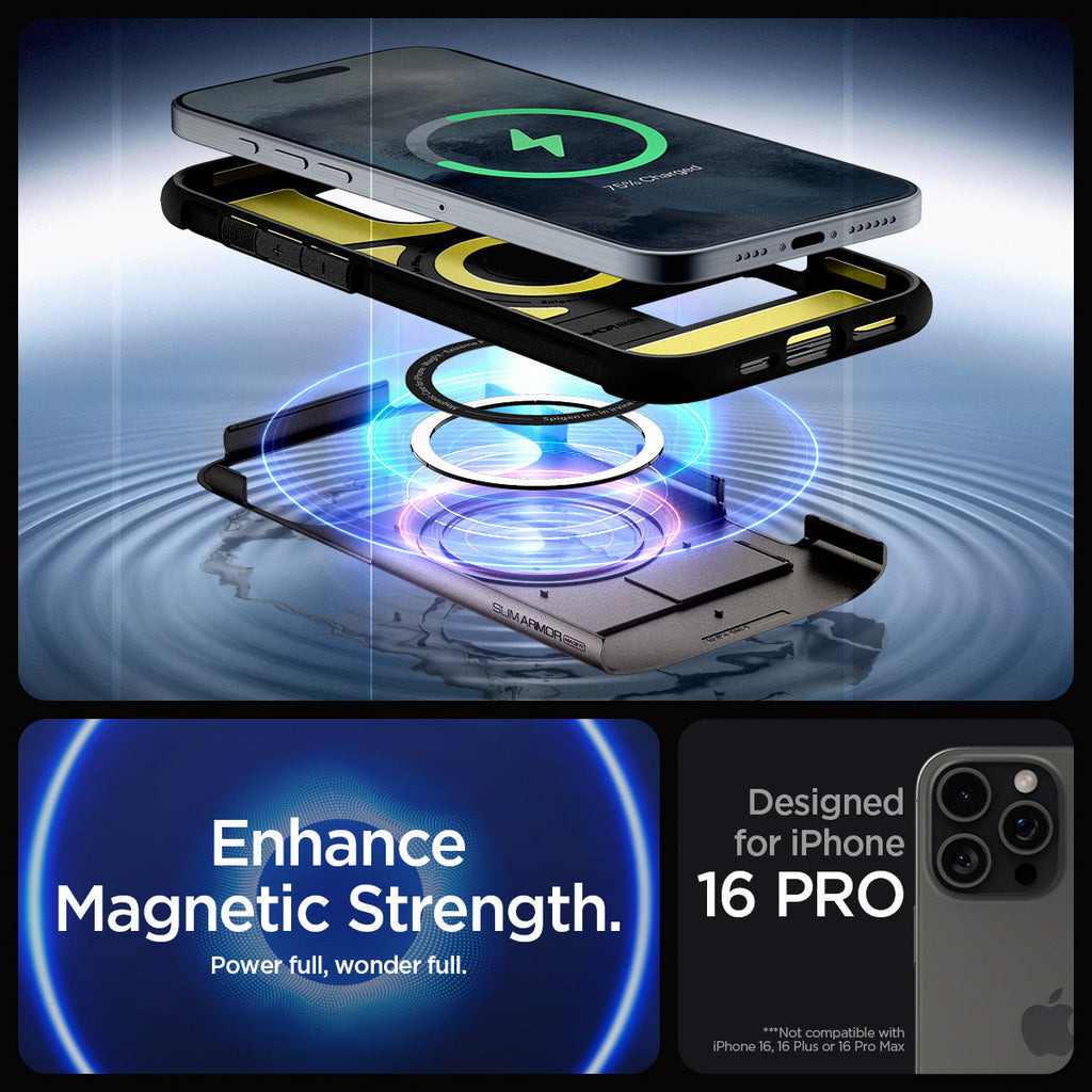iPhone 16 Series - Slim Armor (Mag Fit)