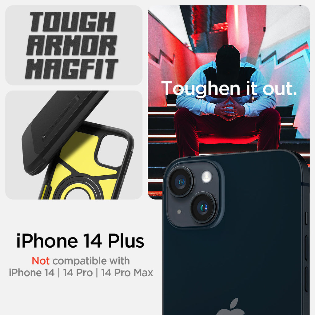 iPhone 14 Series - Tough Armor (Mag Fit)