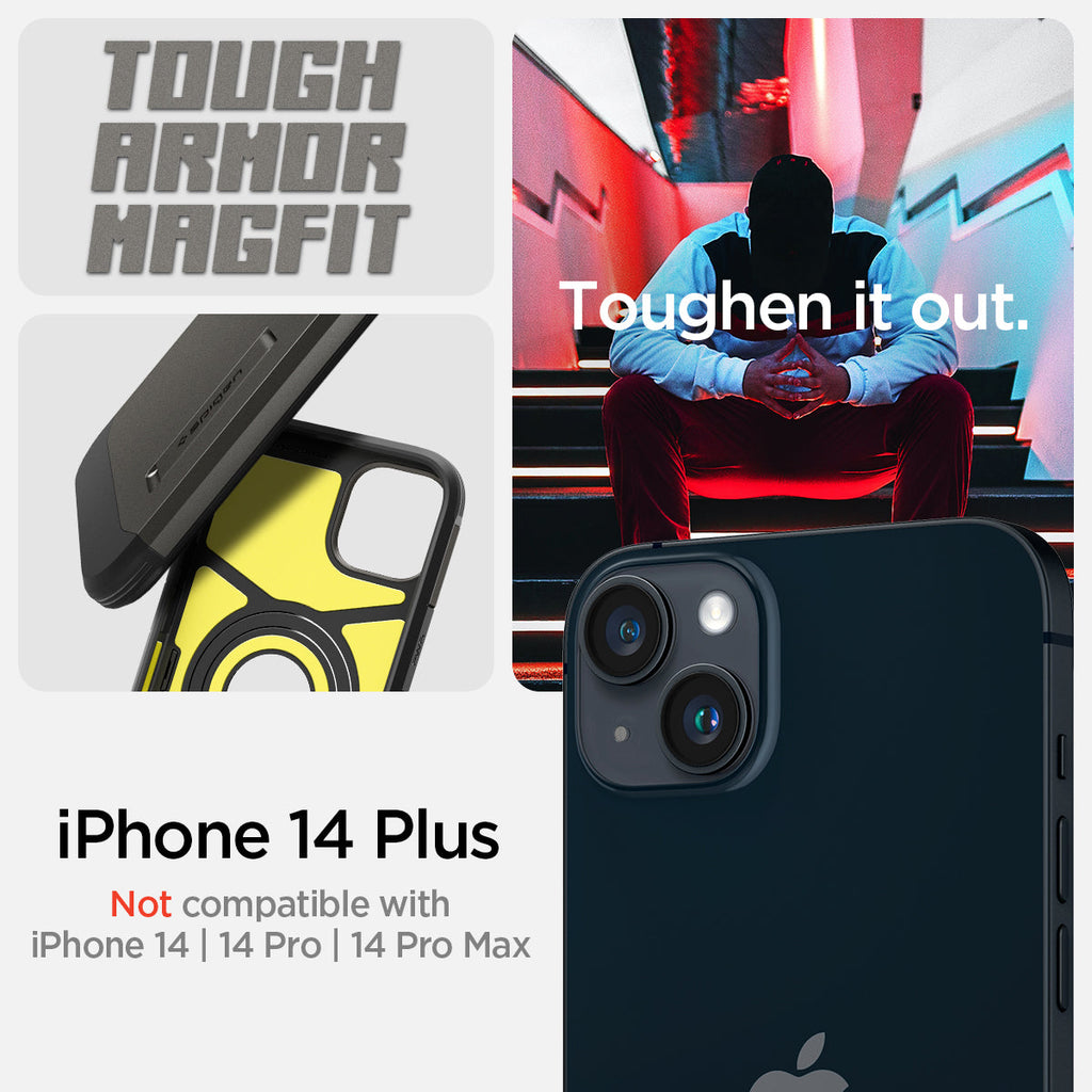 iPhone 14 Series - Tough Armor (Mag Fit)