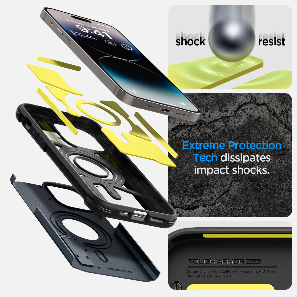 iPhone 14 Series - Tough Armor (Mag Fit)