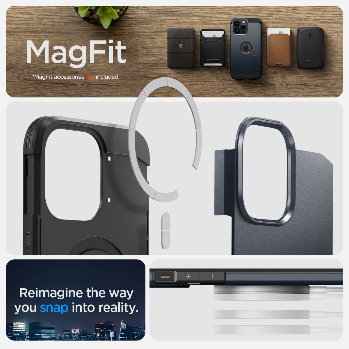 iPhone 14 Series - Tough Armor (Mag Fit)