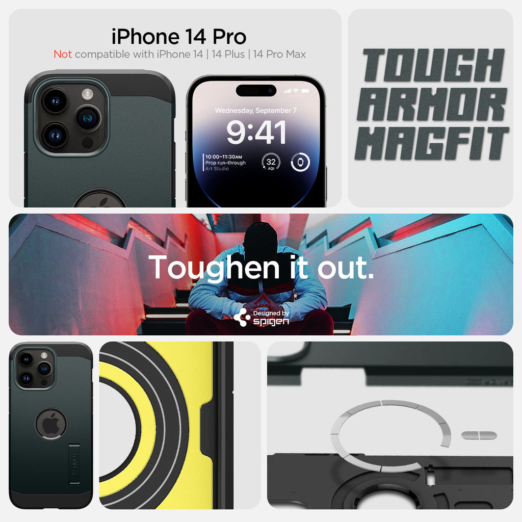 iPhone 14 Series - Tough Armor (Mag Fit)