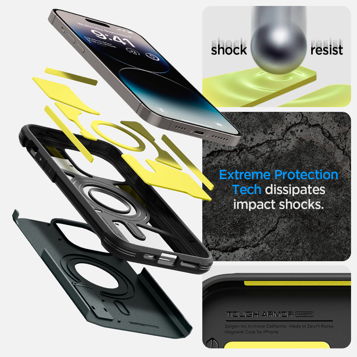 iPhone 14 Series - Tough Armor (Mag Fit)