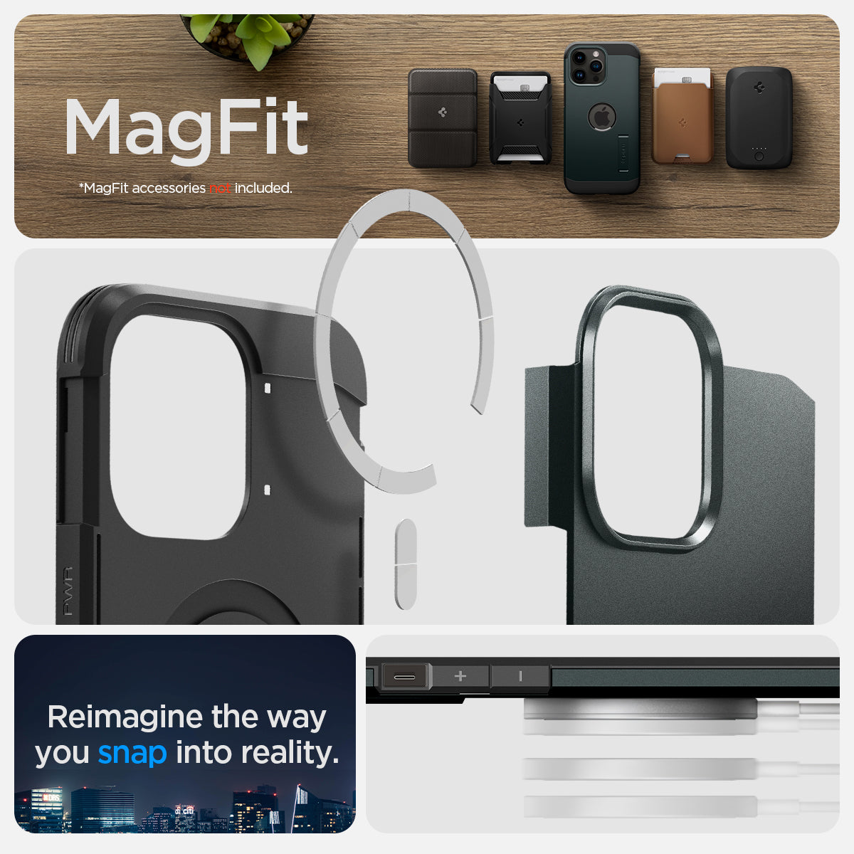iPhone 14 Series - Tough Armor (Mag Fit)
