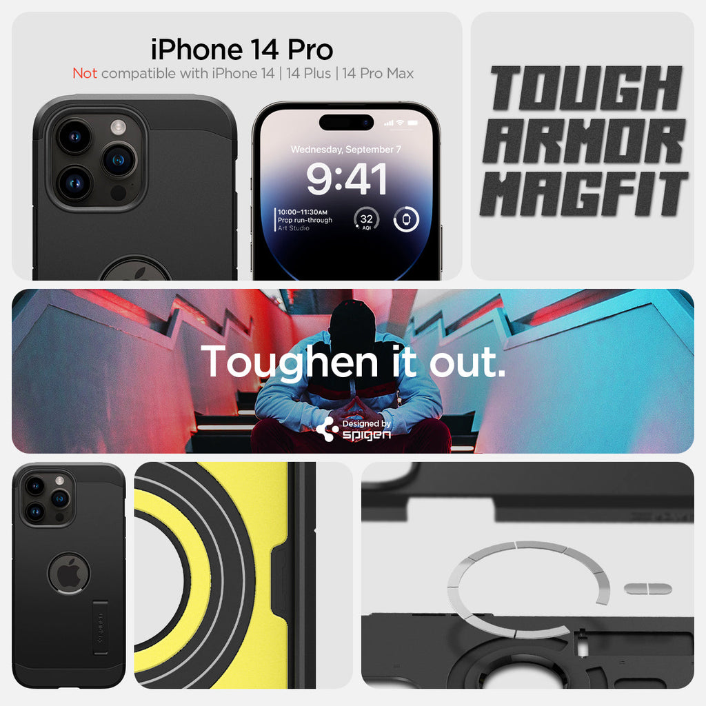 iPhone 14 Series - Tough Armor (Mag Fit)
