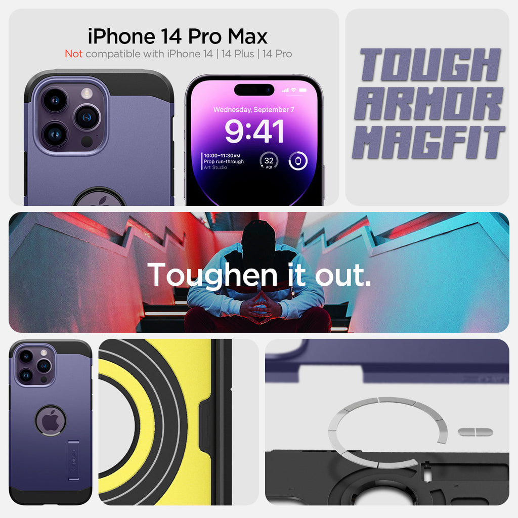 iPhone 14 Series - Tough Armor (Mag Fit)