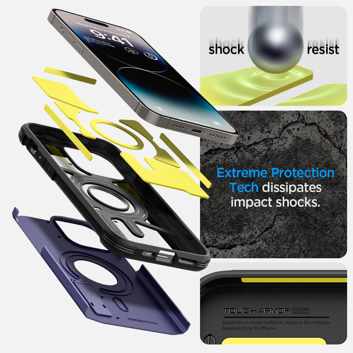 iPhone 14 Series - Tough Armor (Mag Fit)