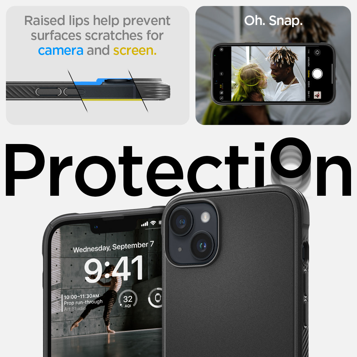 iPhone 14 Series - Rugged Armor (Mag Fit)
