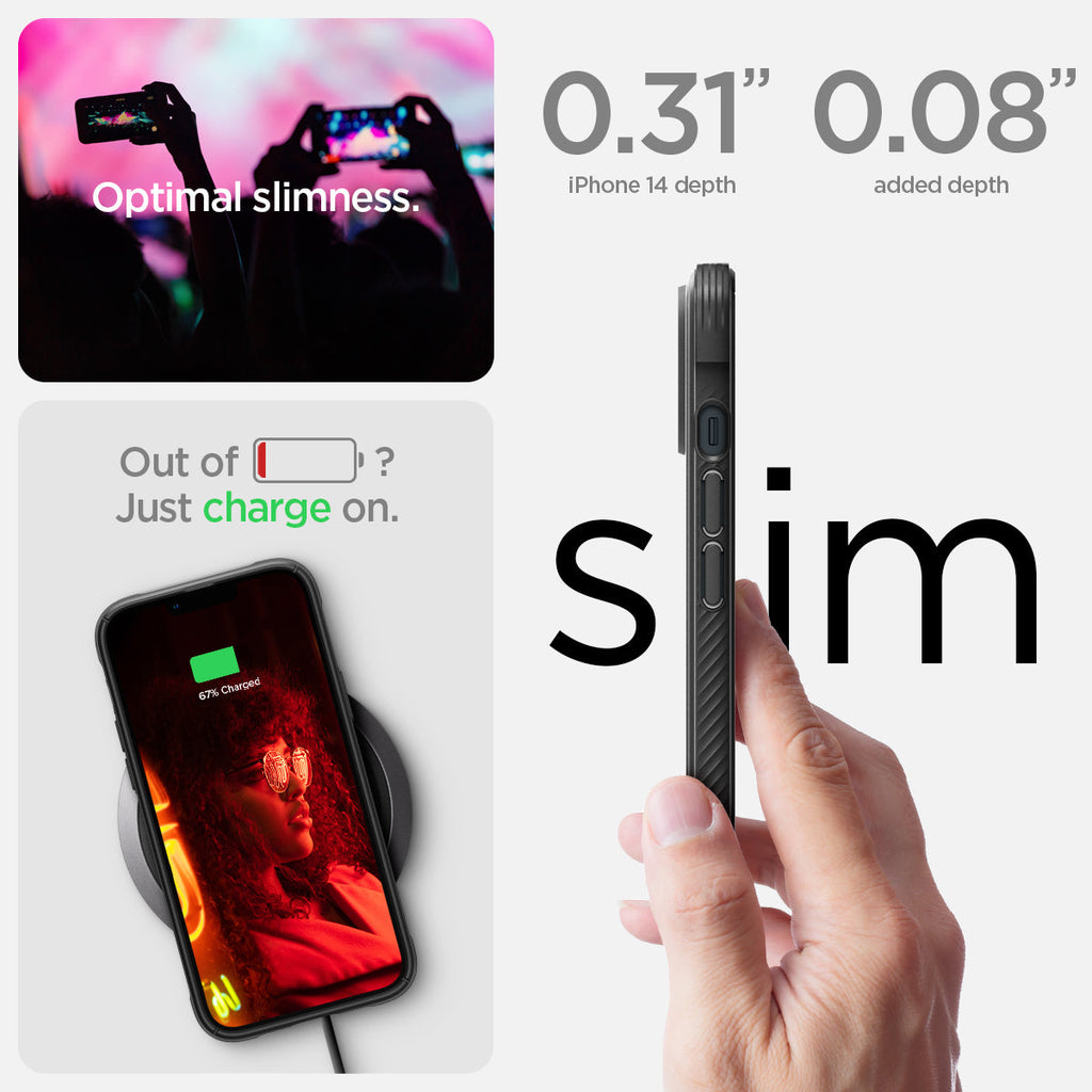 iPhone 14 Series - Rugged Armor (Mag Fit)