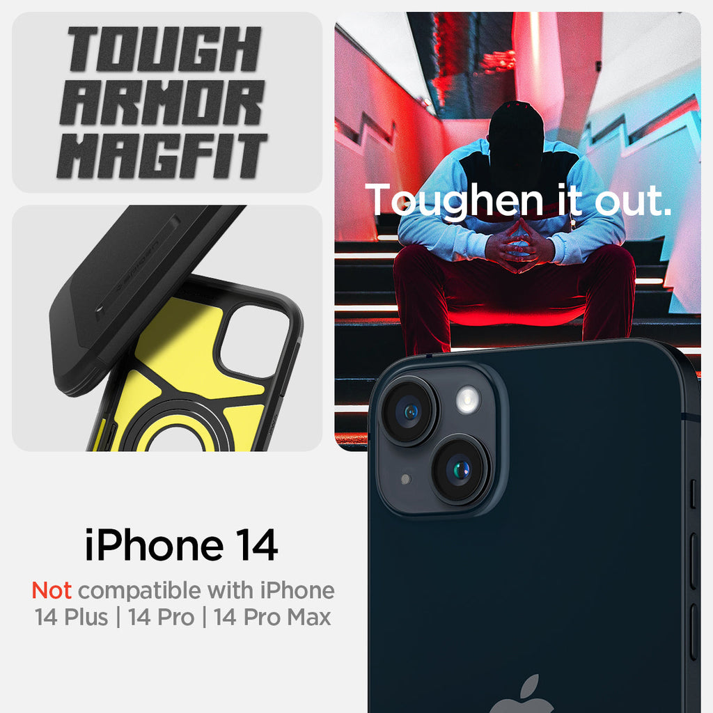 iPhone 14 Series - Tough Armor (Mag Fit)