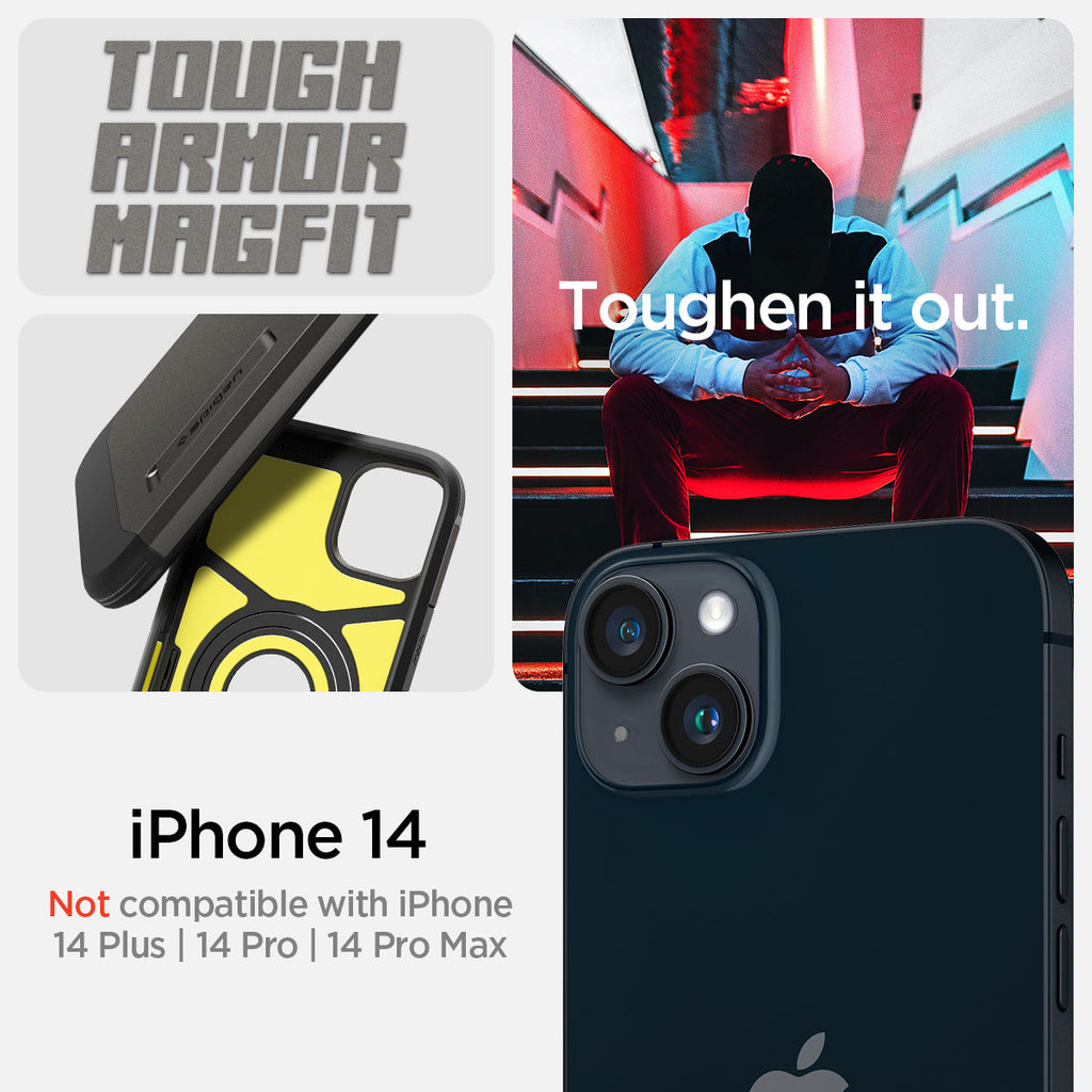 iPhone 14 Series - Tough Armor (Mag Fit)