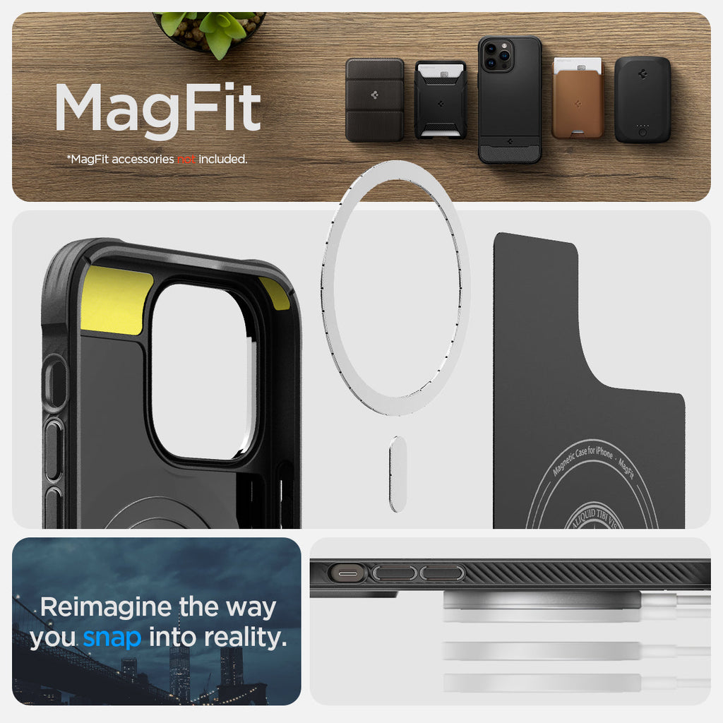 iPhone 14 Series - Rugged Armor (Mag Fit)