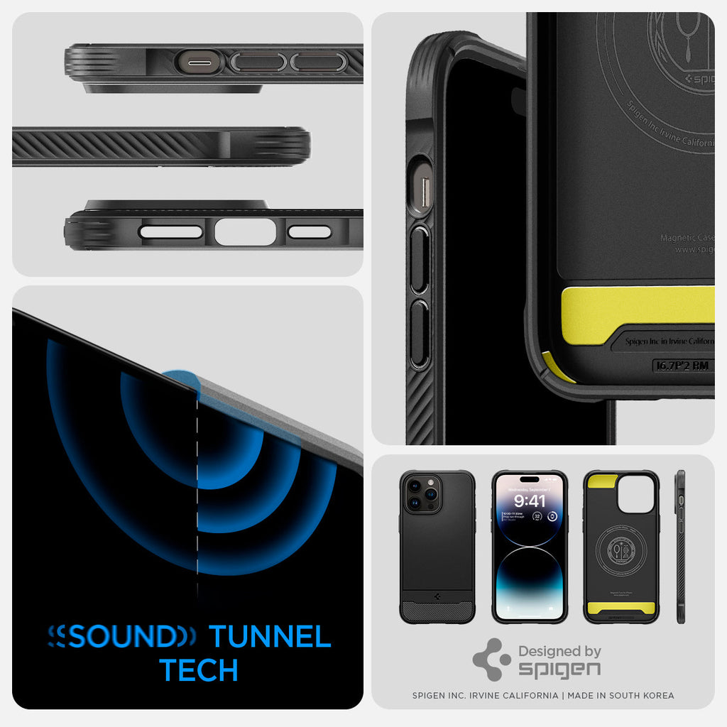 iPhone 14 Series - Rugged Armor (Mag Fit)