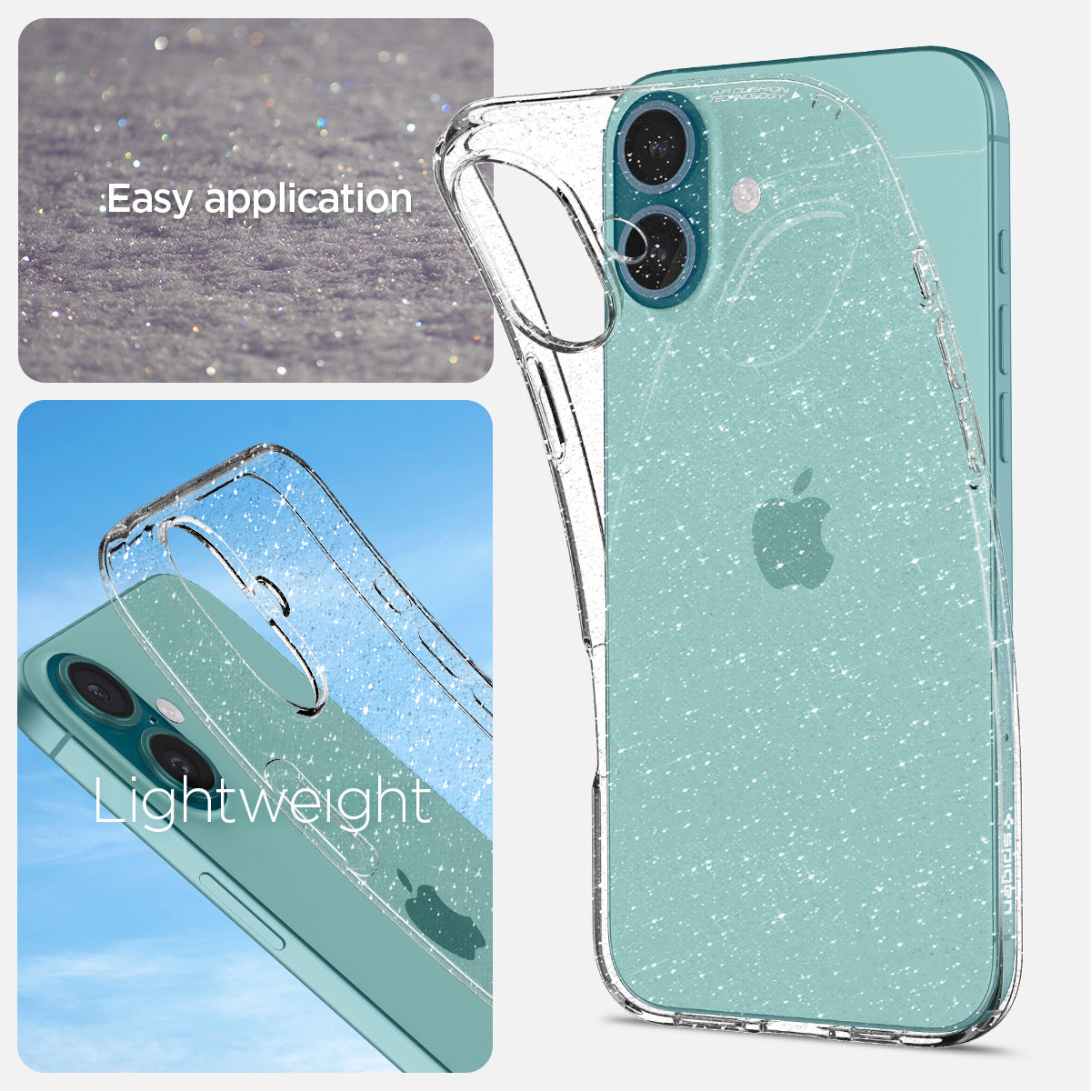 iPhone 16 Series - Liquid Crystal Glitter