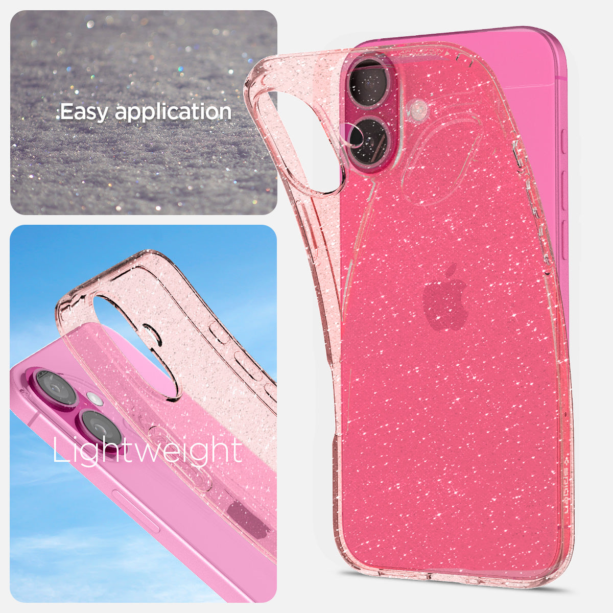 iPhone 16 Series - Liquid Crystal Glitter