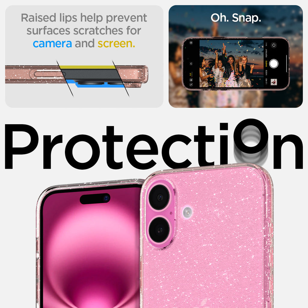 iPhone 16 Series - Liquid Crystal Glitter