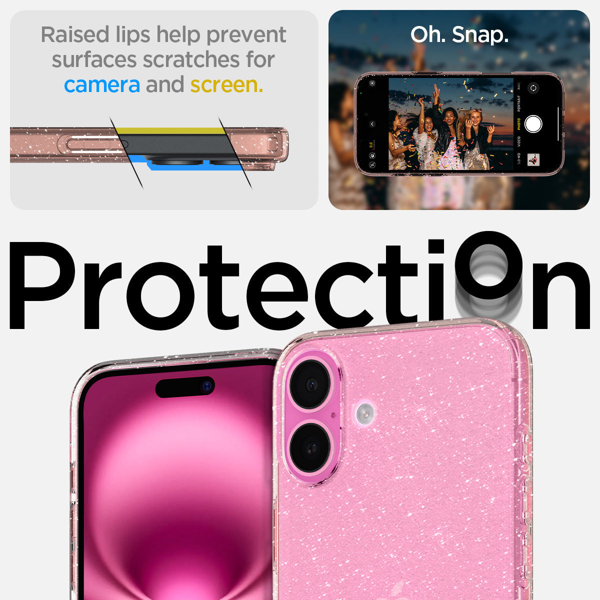 iPhone 16 Series - Liquid Crystal Glitter