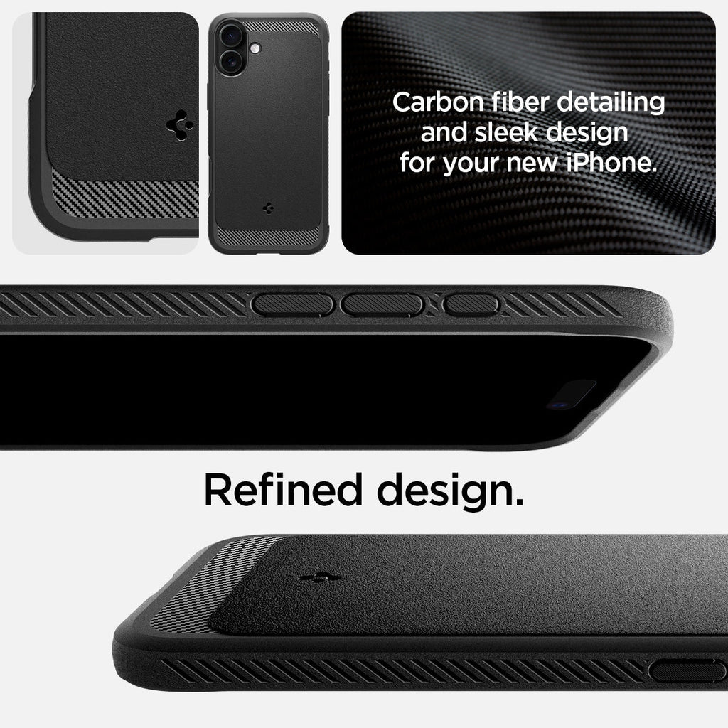 iPhone 16 Series - Rugged Armor (Mag Fit)