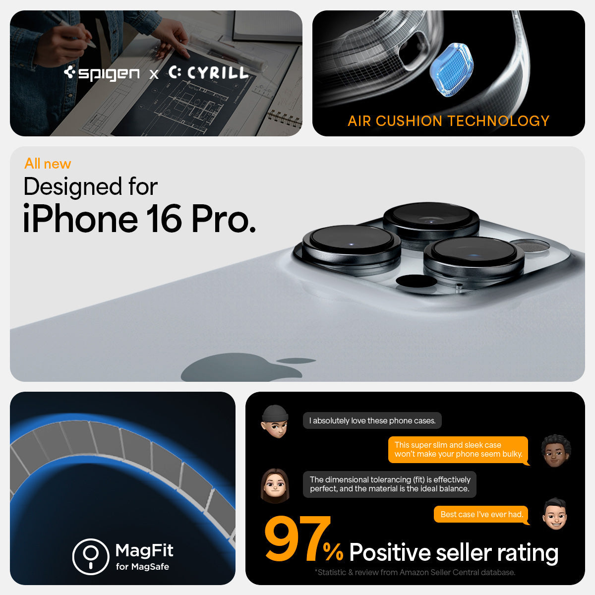 iPhone 16 Series - Ultra Hybrid Analogue (Mag Fit)