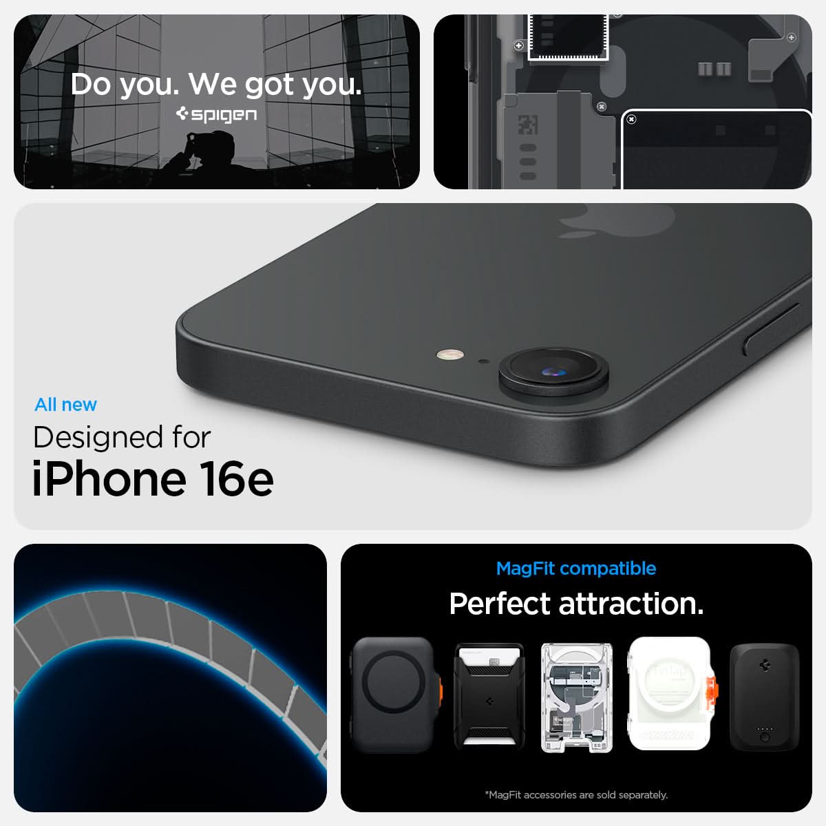 iPhone 16e Series - Ultra Hybrid Zero One (Mag Fit)
