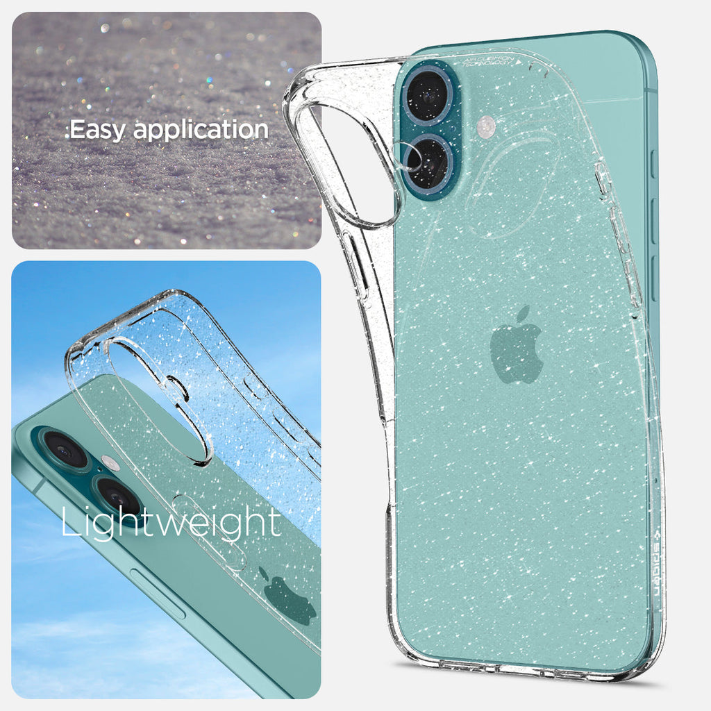 iPhone 16 Series - Liquid Crystal Glitter