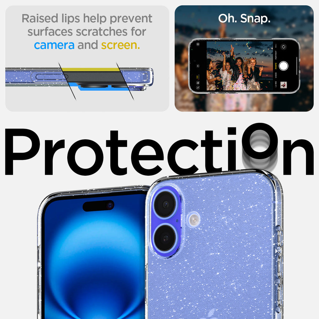 iPhone 16 Series - Liquid Crystal Glitter