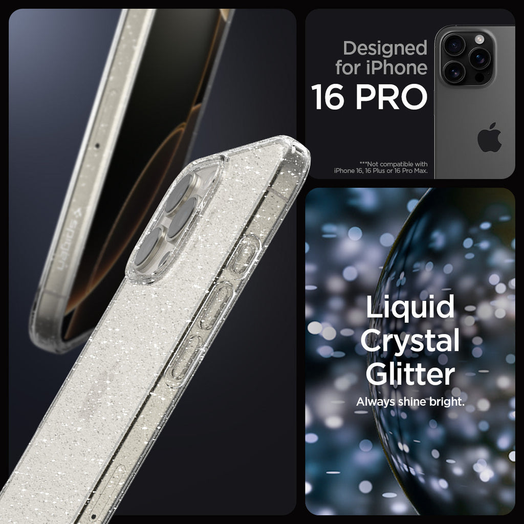 iPhone 16 Series - Liquid Crystal Glitter