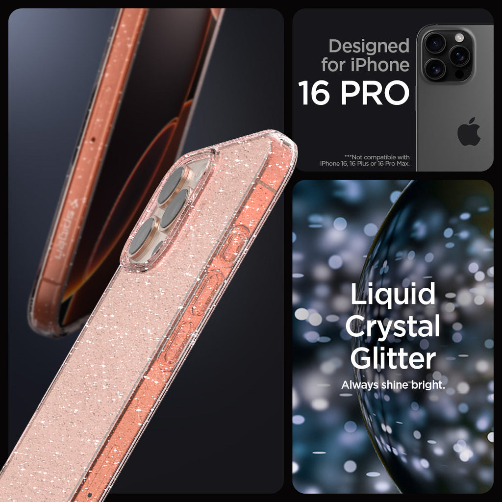 iPhone 16 Series - Liquid Crystal Glitter