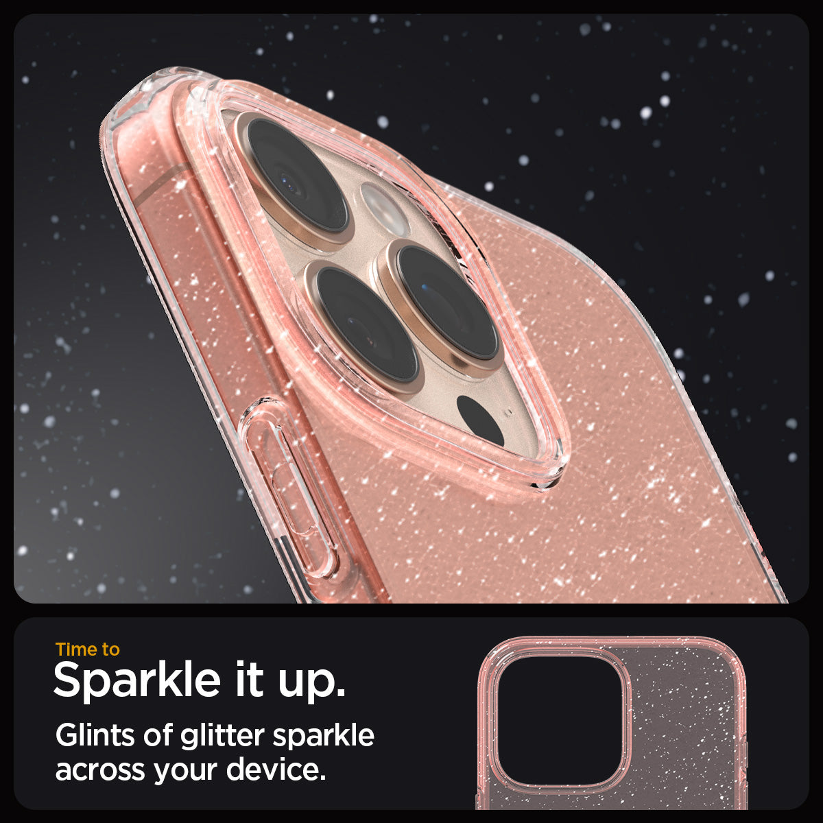 iPhone 16 Series - Liquid Crystal Glitter