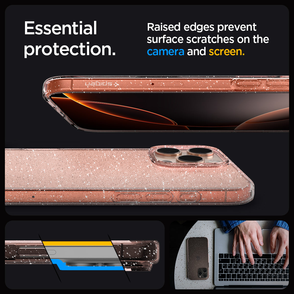 iPhone 16 Series - Liquid Crystal Glitter