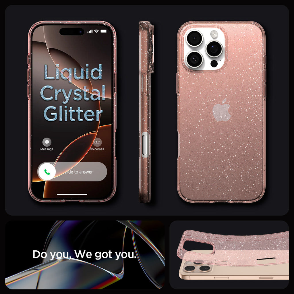 iPhone 16 Series - Liquid Crystal Glitter