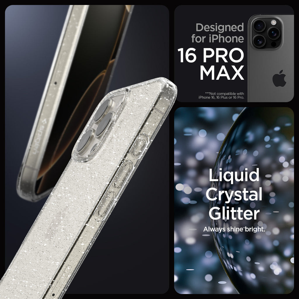 iPhone 16 Series - Liquid Crystal Glitter