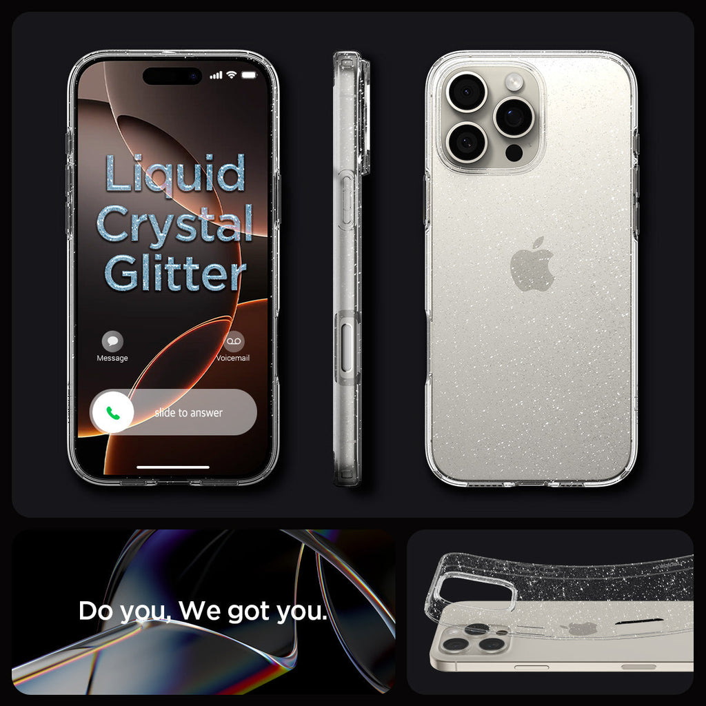 iPhone 16 Series - Liquid Crystal Glitter