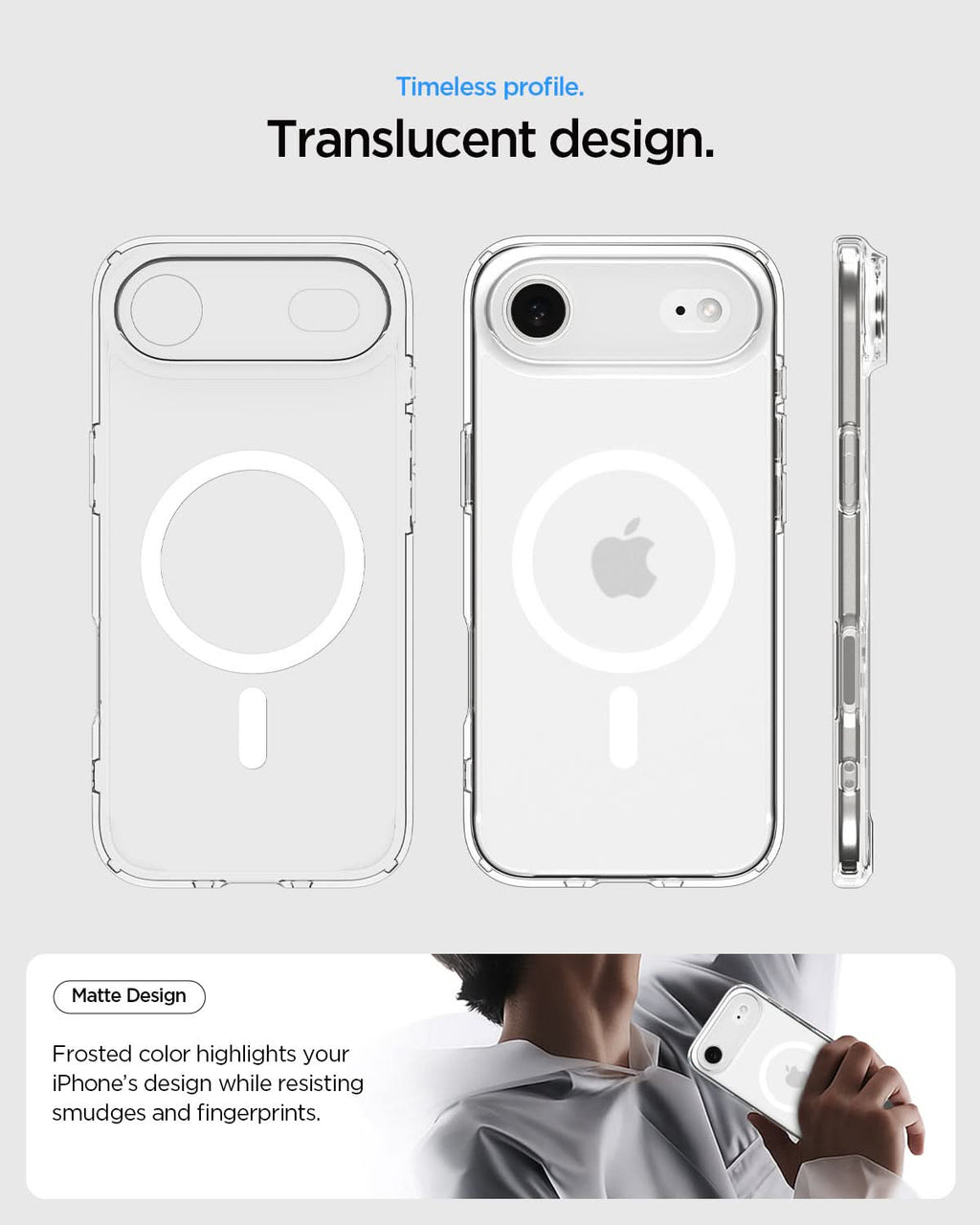 iPhone 17 Series - Ultra Hybrid Matte (Mag Fit)