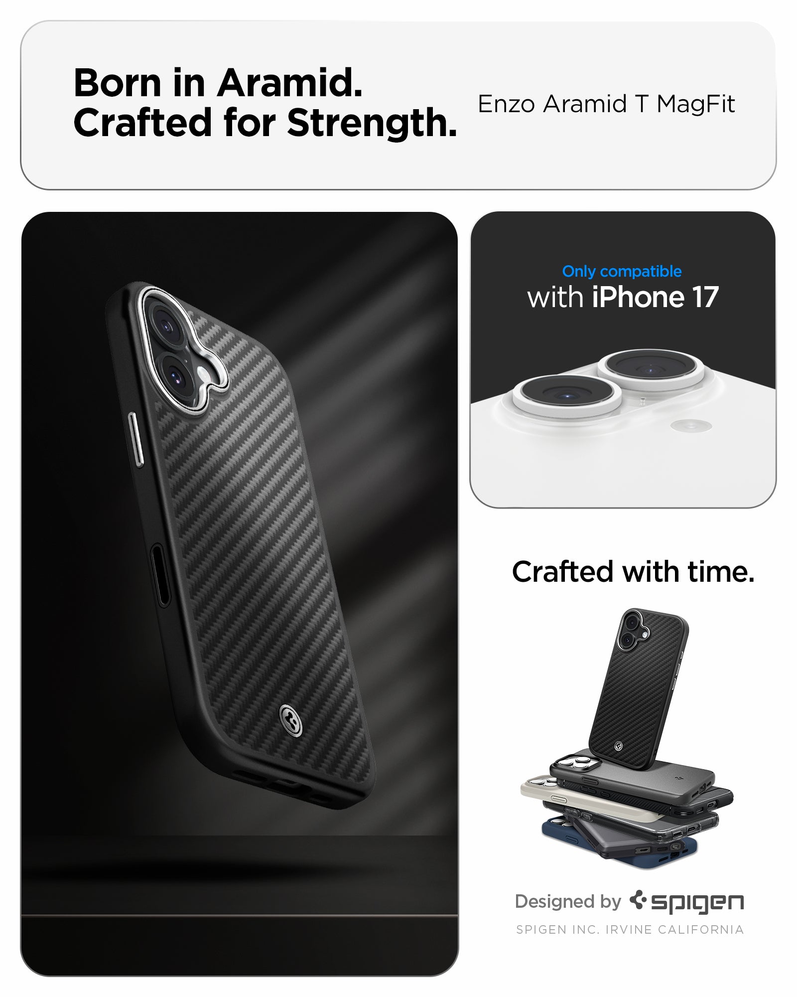 iPhone 17 Series - Enzo Aramid T (Mag Fit)