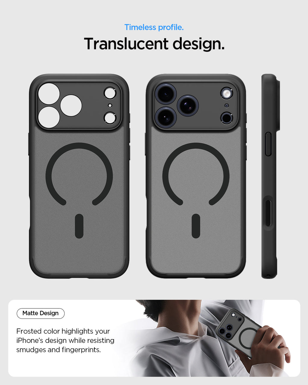 iPhone 17 Series - Ultra Hybrid Matte (Mag Fit)