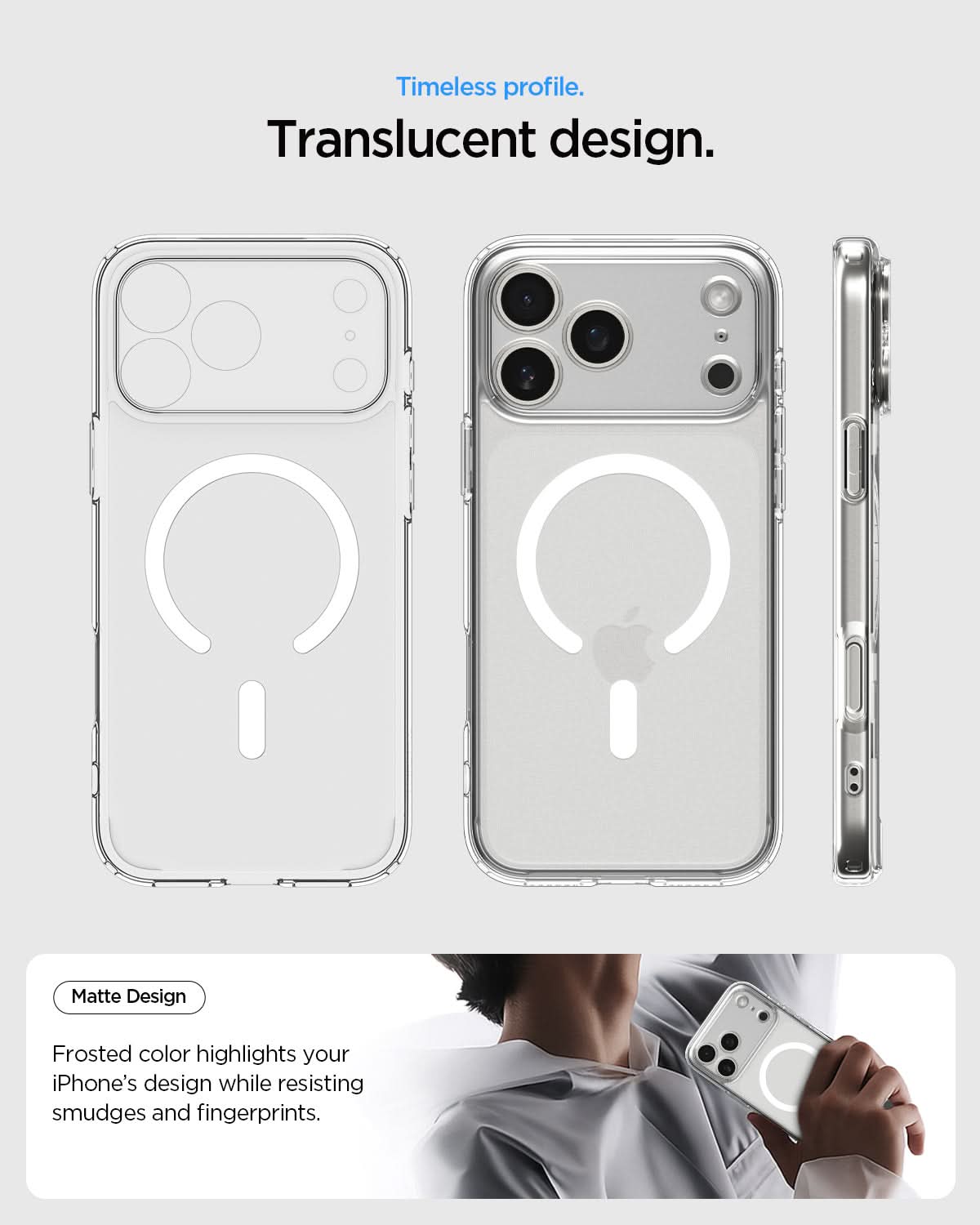 iPhone 17 Series - Ultra Hybrid Matte (Mag Fit)