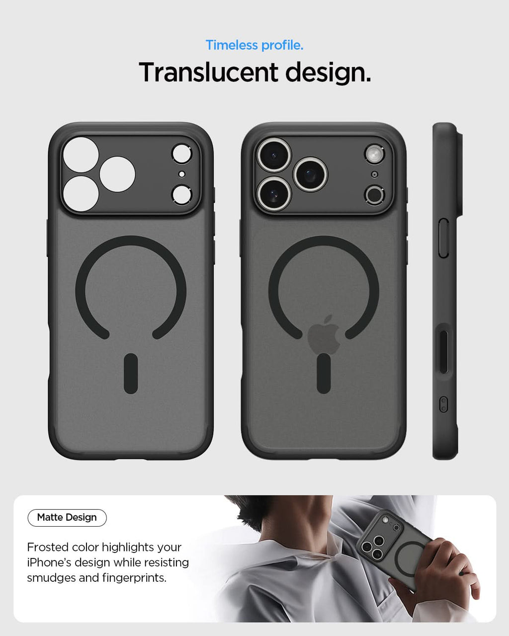 iPhone 17 Series - Ultra Hybrid Matte (Mag Fit)