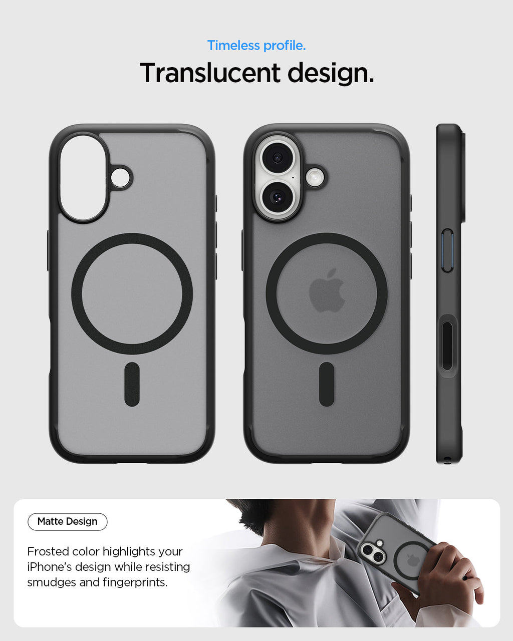 iPhone 17 Series - Ultra Hybrid Matte (Mag Fit)