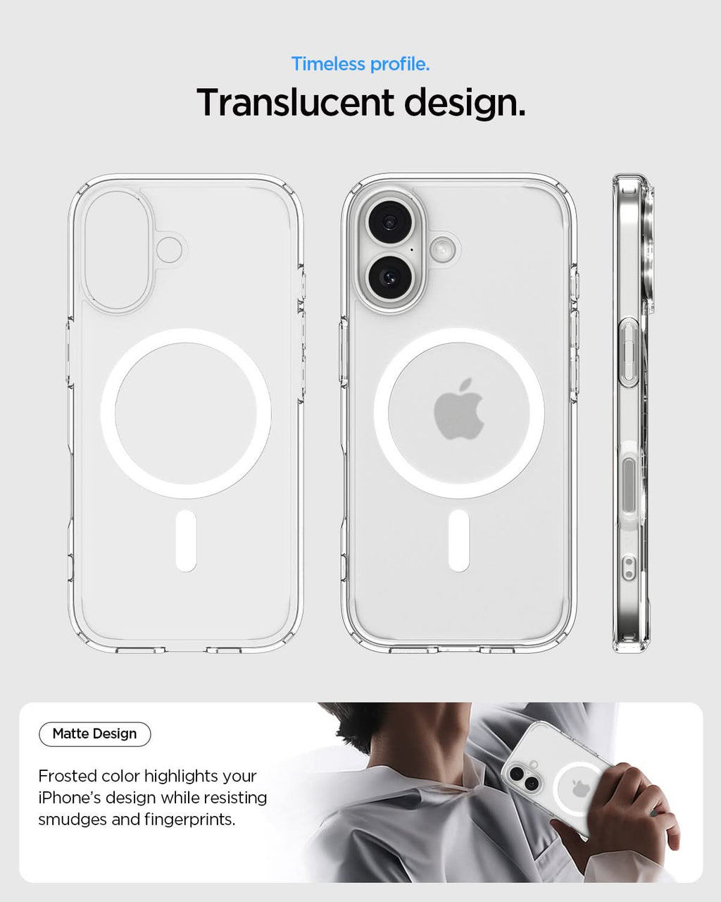 iPhone 17 Series - Ultra Hybrid Matte (Mag Fit)
