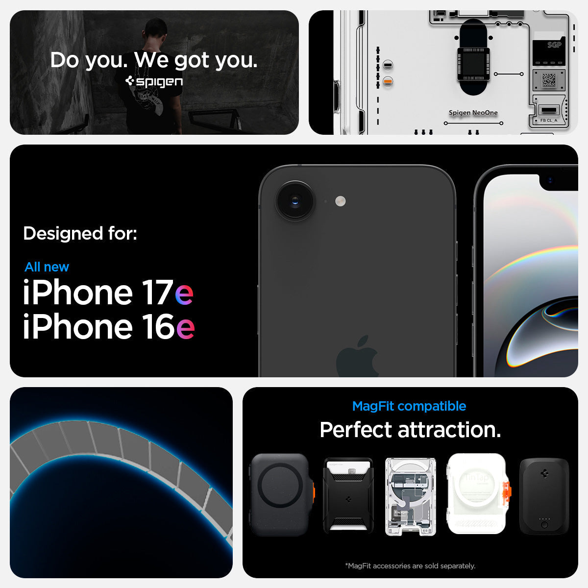 iPhone 17e Series - Ultra Hybrid Neo One (Mag Fit)