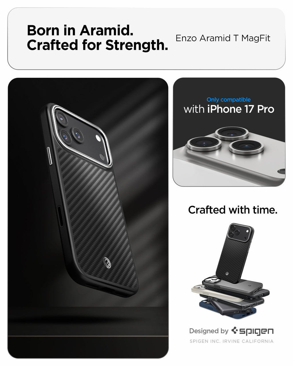 iPhone 17 Series - Enzo Aramid T (Mag Fit)
