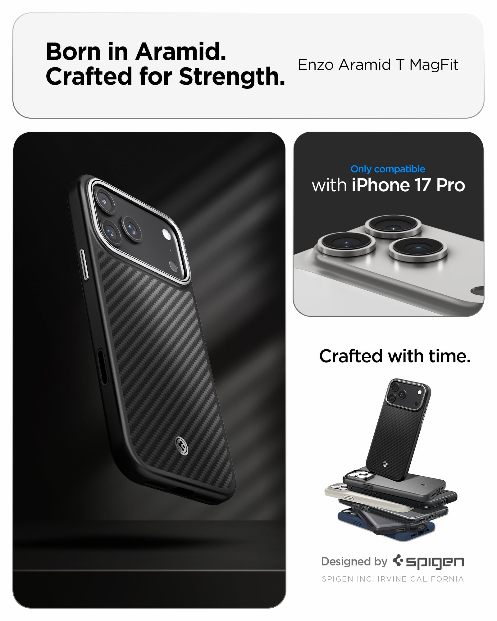 iPhone 17 Series - Enzo Aramid T (Mag Fit)