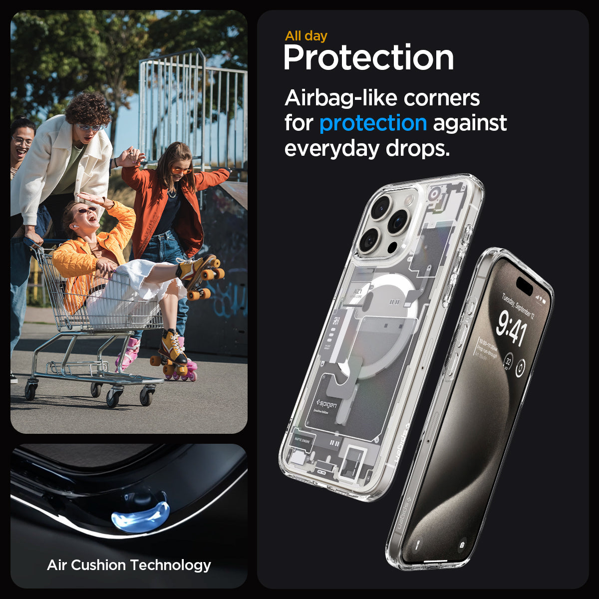 iPhone 15 Series - Ultra Hybrid Zero One (Mag Fit)
