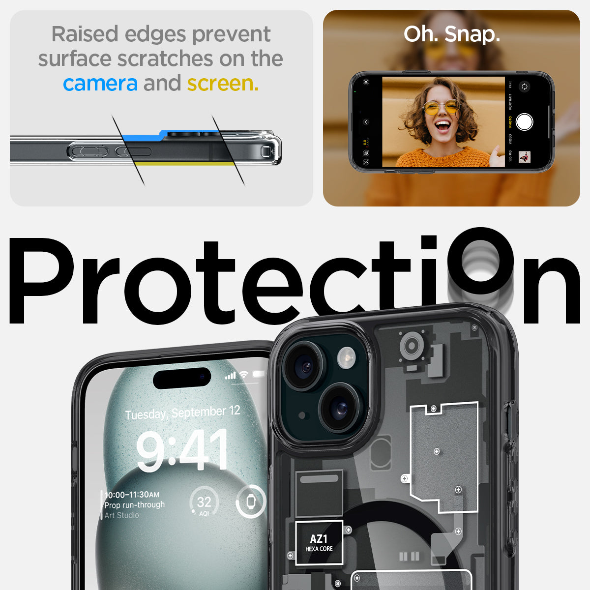 iPhone 15 Series - Ultra Hybrid Zero One (Mag Fit)