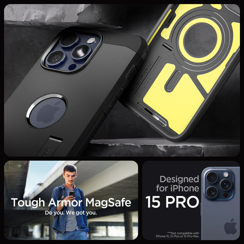 iPhone 15 Series - Tough Armor (Mag Fit)
