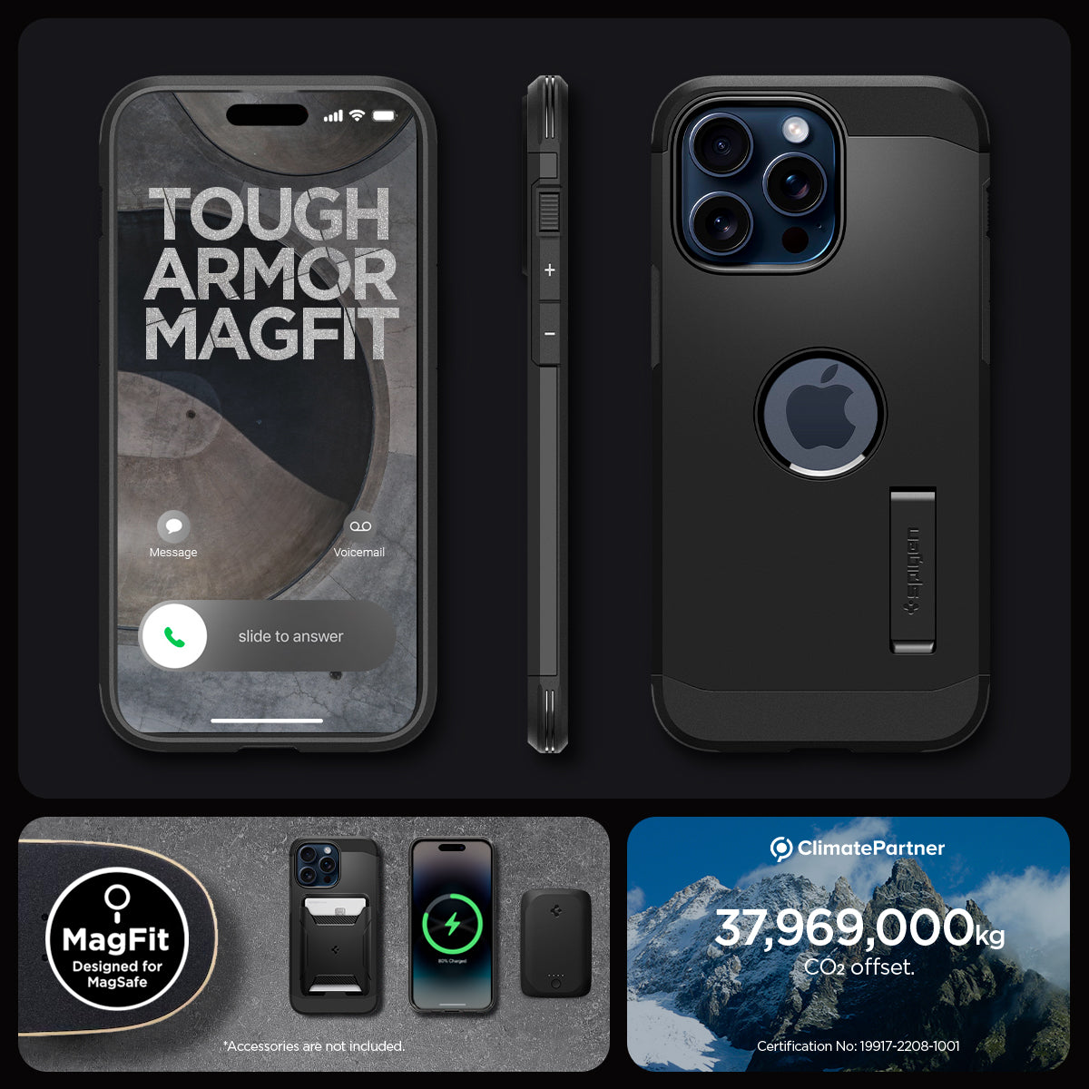 iPhone 15 Series - Tough Armor (Mag Fit)