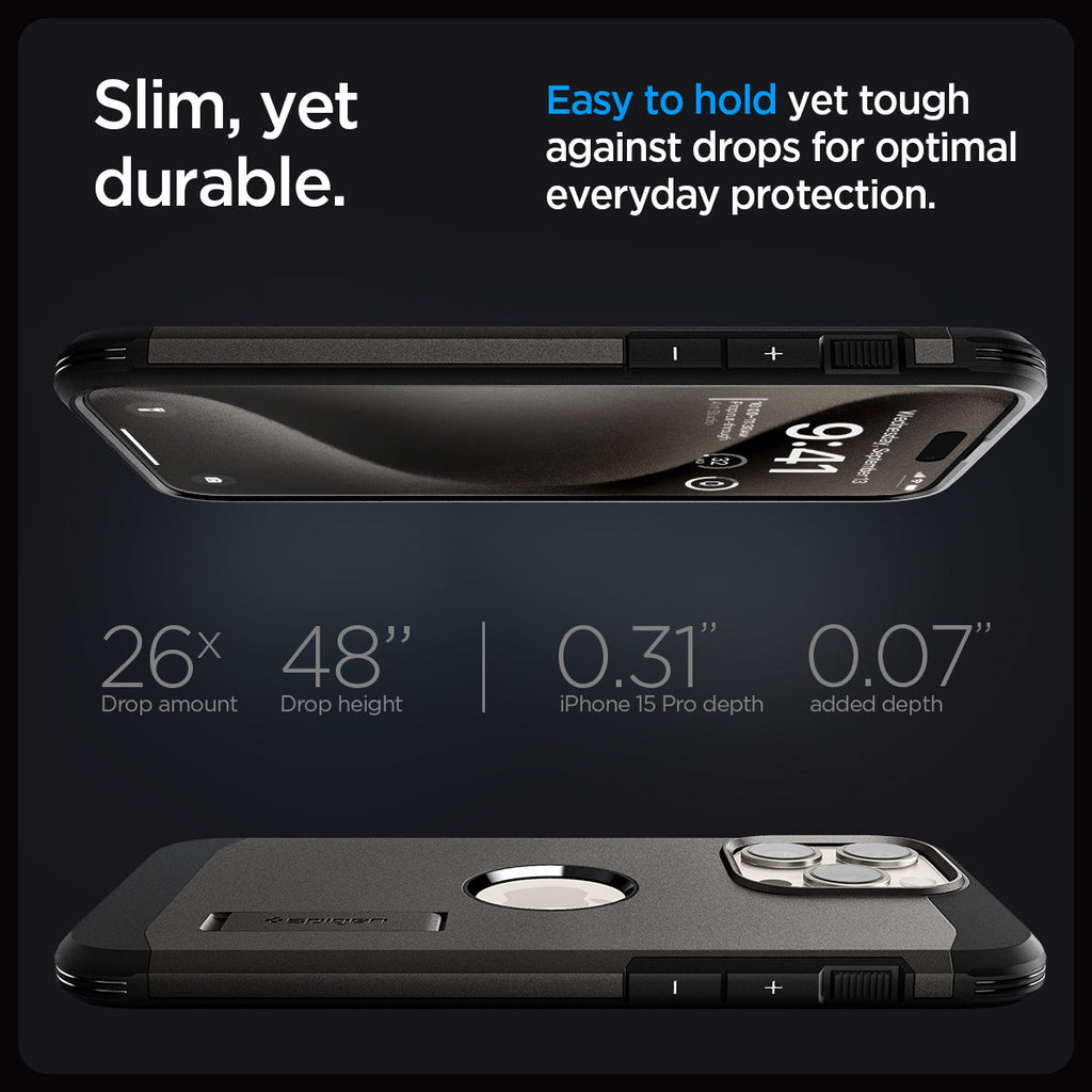 iPhone 15 Series - Tough Armor (Mag Fit)