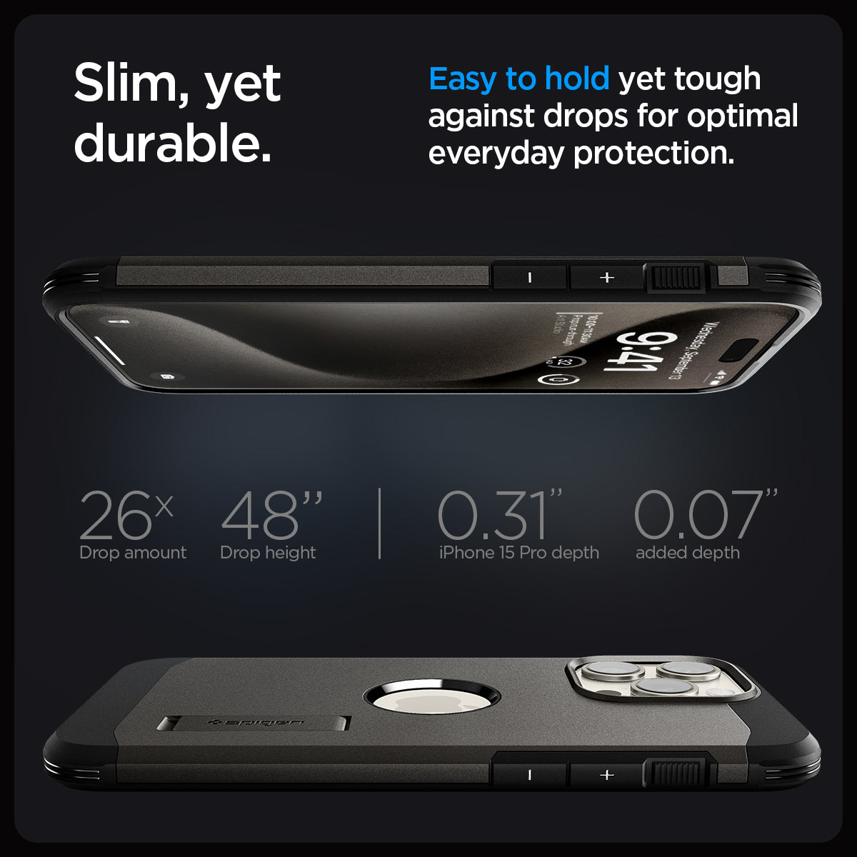 iPhone 15 Series - Tough Armor (Mag Fit)